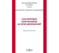 Les Sanctions Contractuelles En Droit Administratif