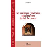 Les sanctions de l'inexécution après la réforme du droit des contrats – L'Harmattan