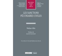 Les sanctions pécuniaires civiles - Nathan Allix - Lgdj - broché - Etude