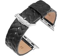 Les sangles de montre s'adaptent compatibles avec Apple Watch 44 mm 40 mm 42 mm 38 mm hommes Femmes Bracelet de bracelet de bracelet tressé Fit pour la série IWatch 6 SE 5 4 3 2 1 (pour 42 mm 44