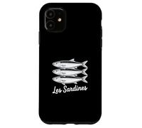 Les Sardines French Bistro Nautical Seafood Art Coque pour iPhone 11