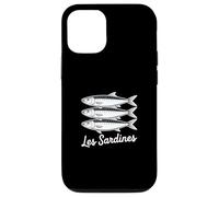 Les Sardines French Bistro Nautical Seafood Art Coque pour iPhone 12/12 Pro
