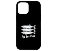 Les Sardines French Bistro Nautical Seafood Art Coque pour iPhone 12 Pro Max