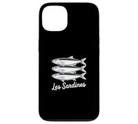 Les Sardines French Bistro Nautical Seafood Art Coque pour iPhone 13