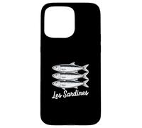 Les Sardines French Bistro Nautical Seafood Art Coque pour iPhone 15 Pro Max