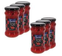 Les Saveurs de Savino - Lot 6x Poivrons piquillo - Les Saveurs de Savino - pot 225g