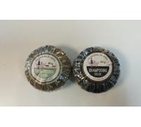 LES SAVONS DE JOYA Lot de 2 Shampoing solide Charbon + Cheveux gras 80 g /EBVQ