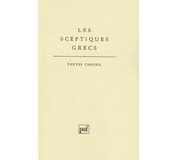 Les Sceptiques grecs : textes