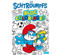 Collectif – Les Schtroumpfs : Bloc de coloriages – Broché (16 x 23,8 cm)