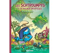 Les Schtroumpfs et le village des filles - Tome 7 - Le Pays des Pierres schtroumpfantes - Luc Parthoens - Le Lombard Eds - cartonné - Bande dessinée jeunesse
