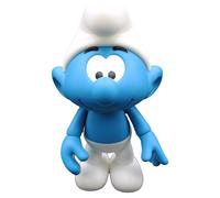 Les Schtroumpfs Figurine Vinyle Schtroumpf Blanc Et Bleu - Chiot Floqué 19 Cm