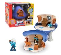 The Smurfs Les Schtroumpfs, Maison Magique avec 1 Figurine 5,5 cm, Accessoires Inclus, Modèle Schtroumpf Bricoleur, pour Les Enfants dès 3 Ans, PUF28