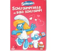 LES SCHTROUMPFS schtroumpfette et le bebe schtroumpf 3 dvd ref 02101724