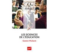 Les sciences de l'éducation