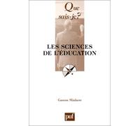 Les Sciences de l'éducation
