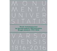 Les sciences humaines à l'université de Varsovie Deuxième siècle (1915-2016)