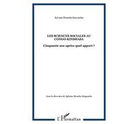 Les sciences sociales au Congo-Kinshasa Cinquante ans après: quel apport ? - Sylvain Shomba Kinyamba - L'harmattan - broché - Etude