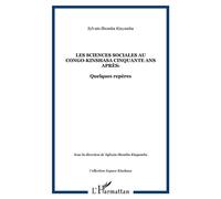 Les sciences sociales au Congo-Kinshasa cinquante ans après: Quelques repères - Sylvain Shomba Kinyamba - L'harmattan - broché - Essai