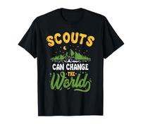 Les scouts peuvent changer le monde - Amoureux du scoutisme de camping drôle T-Shirt