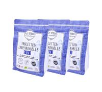 Les Secrets de Leontine - 3 Lot de 30 tablettes Lave Vaisselle x 90 - Au Bicarbonate de Soude - Acide Citrique - 97% Ingrédients naturels - ECOCERT - Fabrication Française