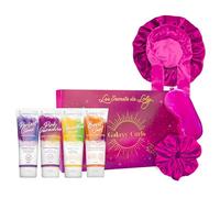 Les Secrets De Loly - Coffret de Noël Cheveux Frisés - Routine Complète 4 Produits + 3 Accessoires Satin - Hydratation & Nutrition Intense - Cheveux Frisés - Formule Naturelle 97% - Galaxy Curls