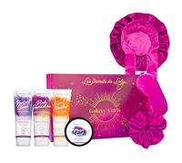 Les Secrets De Loly - Coffret de Noël Crépus - Routine Complète 4 Produits + 3 Accessoires Satin - Nutrition Intense & Protection - Cheveux Crépus - Formule Naturelle 97% - Galaxy Curls