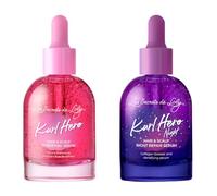 Les Secrets de Loly - Duo Sérum Anti-Chute Kurl Hero Jour & Nuit - 2x50 ml | Rituel anti-chute 24h/24 : sérum jour fortifiant + sérum nuit réparateur pour cheveux ondulés, bouclés, frisés ou crépus