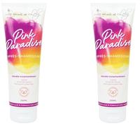 Les Secrets de Loly Pink Paradise x2 - Après-Shampooing Démêlant Naturel - Cheveux Bouclés, Frisés & Crépus - Sans Sulfates - Soin Hydratant Vegan