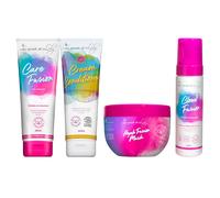 Les Secrets de Loly - Hyalu Fusion Mask - Masque activateur de boucles Hydratation intense - Cheveux multi-texturés ondulés, bouclés, frisés, crépus - Curl Bounce Complex + acide hyaluronique - 300 ml