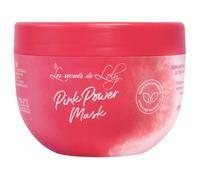 Les Secrets de Loly - Pink Power Mask - Masque restructurant Cheveux abîmés, renforce & réduit la casse - Cheveux ondulés, bouclés, frisés et crépus - Avec protéines végétales - 300 ml