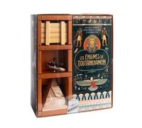 Les secrets de Toutânkhamon 1 livre enigmes + 3 casse-tete - Collectif - Marabout - Boîte ou accessoire - Jeux livres objets
