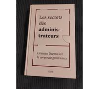 Les Secrets Des Administrateurs - Herman Daems Sur La Corporate Governance