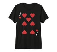 Les Sept Cœurs T-Shirt Haut de Gamme