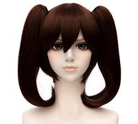 Les sept péchés capitaux Diane perruques marron Double clip amovible queues de cheval perruque de Cosplay synthétique résistant à la chaleur + casquette de perruque gratuite