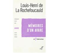 Les sept peches capitaux : l'avarice - Louis-Henri de La Rochefoucauld - Cerf - broché - Essai
