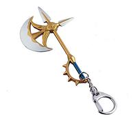 Les Sept Péchés Capitaux Porte-clés Anime Meliodas Arme en Métal Pendentif Porte-clés Ouvre-bouteille Porte-clés Accessoires Charme Bijoux Cadeaux, Type 3, 11cm
