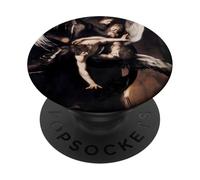 Les Sept œuvres de la miséricorde de Caravage (1607) PopSockets PopGrip Adhésif