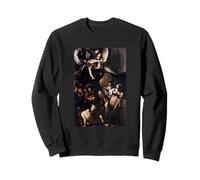 Les Sept œuvres de la miséricorde de Caravage (1607) Sweatshirt