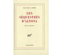Les Séquestrés d'Altona - Pièce en cinq actes - Jean-Paul Sartre - Gallimard - Livre