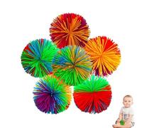 Les servent Les Jouets - Fidget Toys | Pom Gonflable coloré | Balles de Stress en Silicone Arc-en- | Boules en Silicone colorée pour , Adultes, baulles sensorielles pour BOU