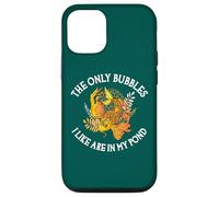 Les seules Bulles Que J'aime sont dans Mon étang - Funny Investing Coque pour iPhone 12/12 Pro