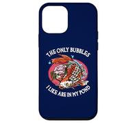 Les seules Bulles Que J'aime sont dans Mon étang - Funny Investing Coque pour iPhone 12 Mini