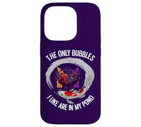 Les seules Bulles Que J'aime sont dans Mon étang - Funny Investing Coque pour iPhone 14 Pro