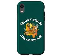 Les seules Bulles Que J'aime sont dans Mon étang - Funny Investing Coque pour iPhone XR