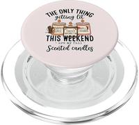 Les seules Choses Qui s'illuminent sont Mes Bougies d'automne PopSockets PopGrip pour MagSafe