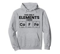 Les Seuls éléments Dont J'Ai Besoin : café | Funny Office Sweat à Capuche