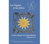 Les Signes et les Idées - Louis Claude Saint-Martin - Edimaf - broché - Essai