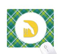 les silhouettes des prairies repas réseaux verte grille pixel tapis de souris