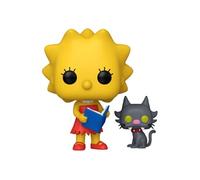 Funko Pop! & Buddy: Simpsons 1- Lisa Simpson & SB - The Simpsons - Figurine en Vinyle à Collectionner - Idée de Cadeau - Produits Officiels - TV Fans