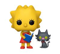 Les Simpson - Figurine Pop! Lisa avec Boule de Neige II N°1740